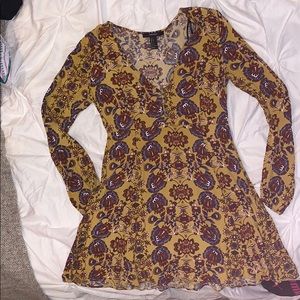FLORAL PATTERN DRESS